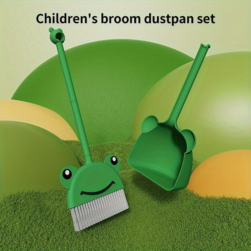 Broom and dustpan set combinat - Kids Outdoor Broom review and price