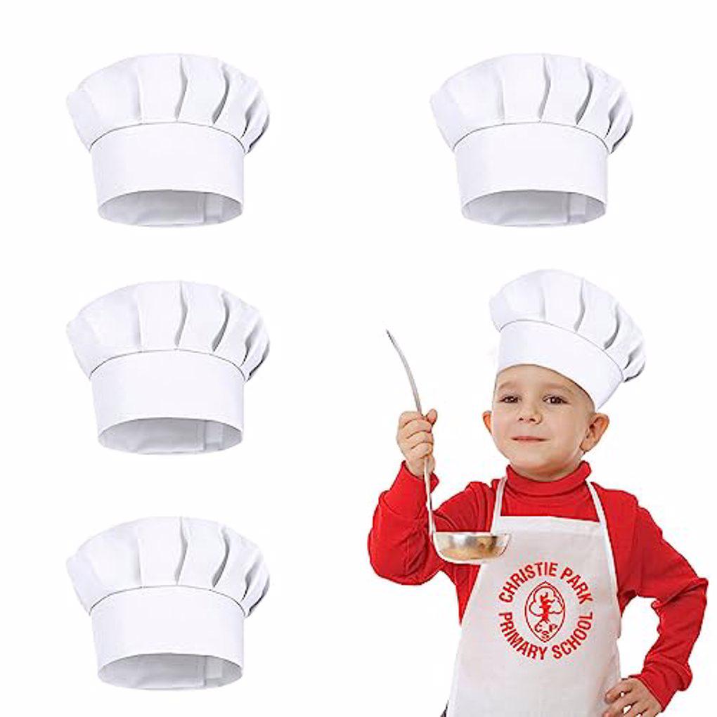4PCS White Party Cap Hat Costu - Kids Outdoor Kitchen Accessories review and price
